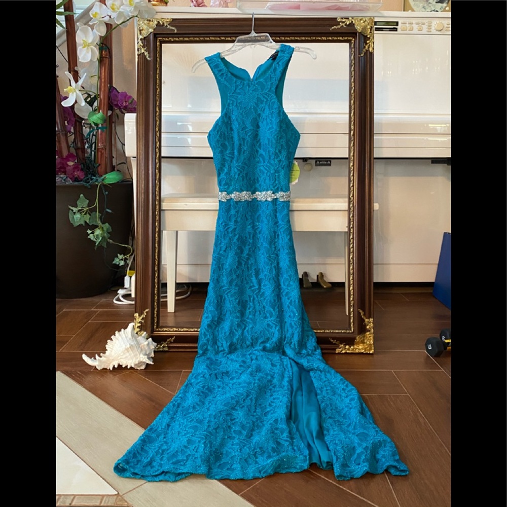 Sea green dress new w/tags
